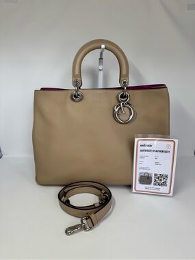 Authentic Christian Dior Diorissimo Large Tote Bag